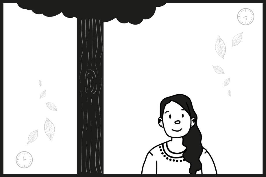 La bogotana que viaja en el tiempo por medio de fósiles de plantas